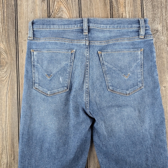 Hudson Los Angeles Size 28 Jeans With Ragged Hem And Distressing - Picture 2 of 13